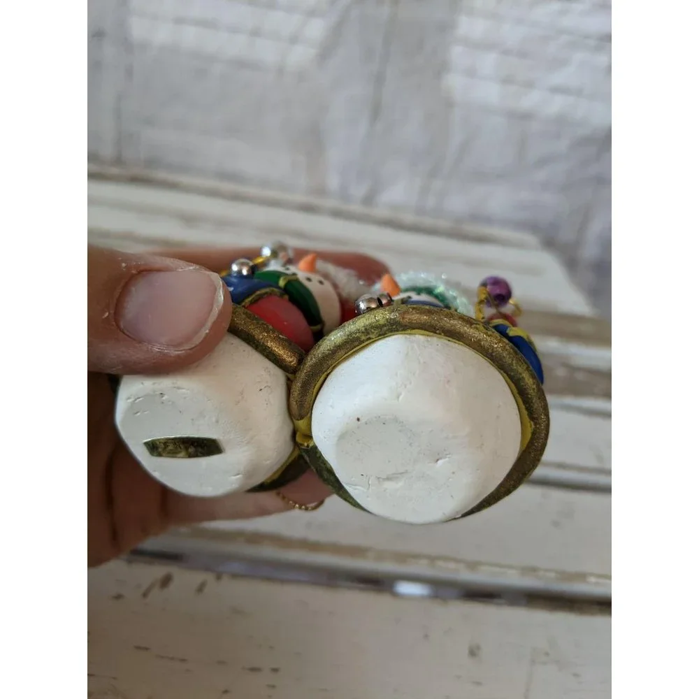 Snowman buddies‎ tangled Christmas holiday tree orn